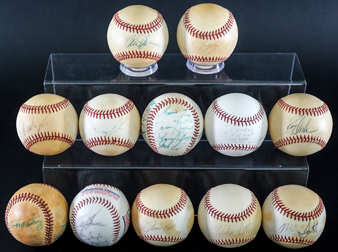 (12) Assorted MLB Signed Baseballs - 2
