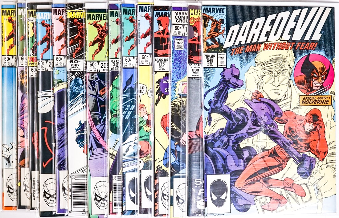 Daredevil (14) Marvel Comic Books (1 of 15)