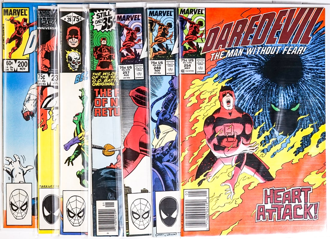 Daredevil (7) Marvel Comic Books (1 of 8)