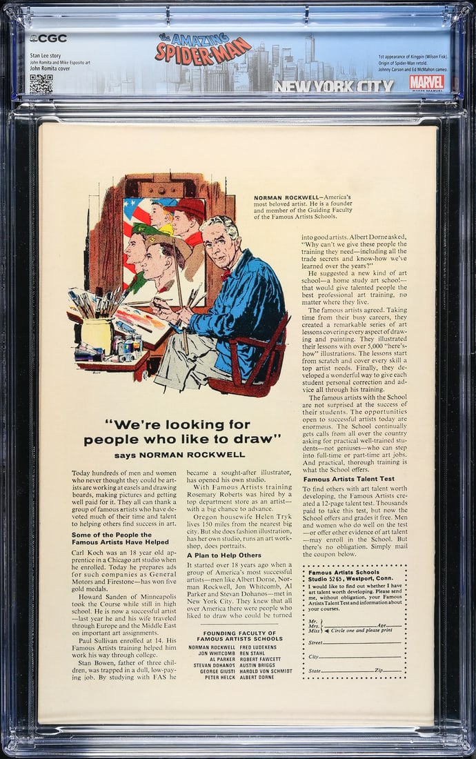 Amazing Spider-Man #50 (7/67) CGC 8.5 WHITE - 2
