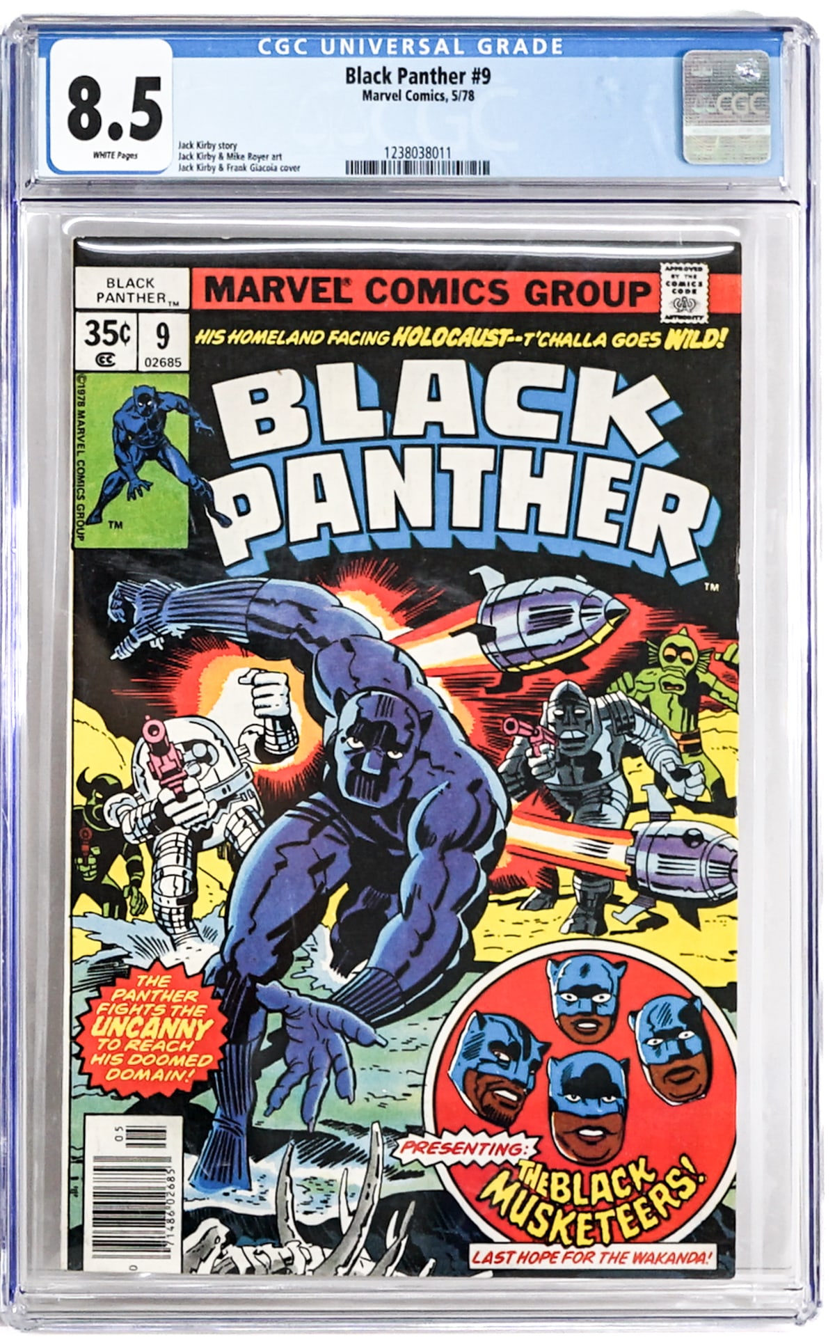 Graded CGC Comics (4) Marvel Comics - 4