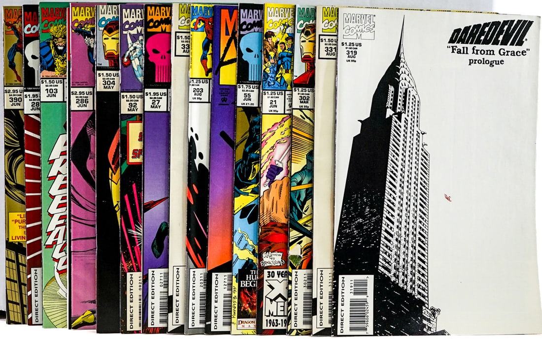 [2] Short White Box Assorted Comics - 5