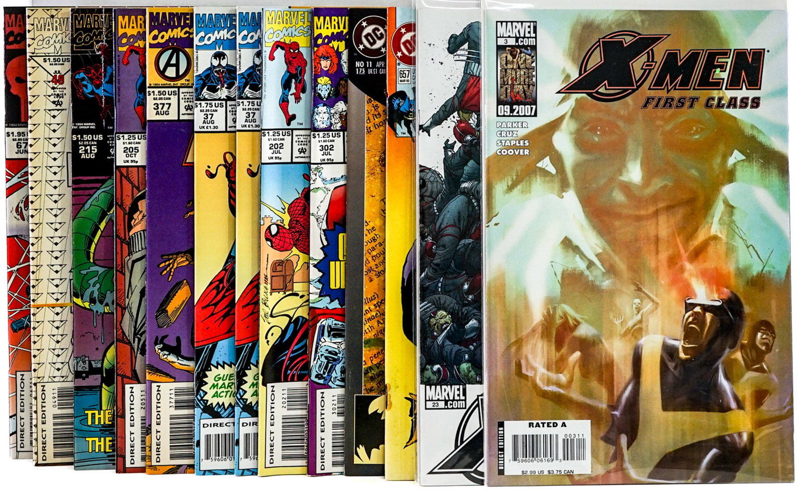 [2] Short White Box Assorted Comics - 7
