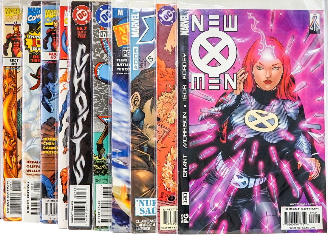 [2] Short White Box Assorted Comics - 3
