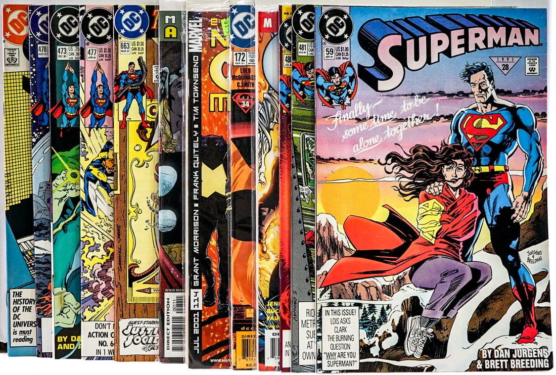 [2] Short White Box Assorted Comics - 5