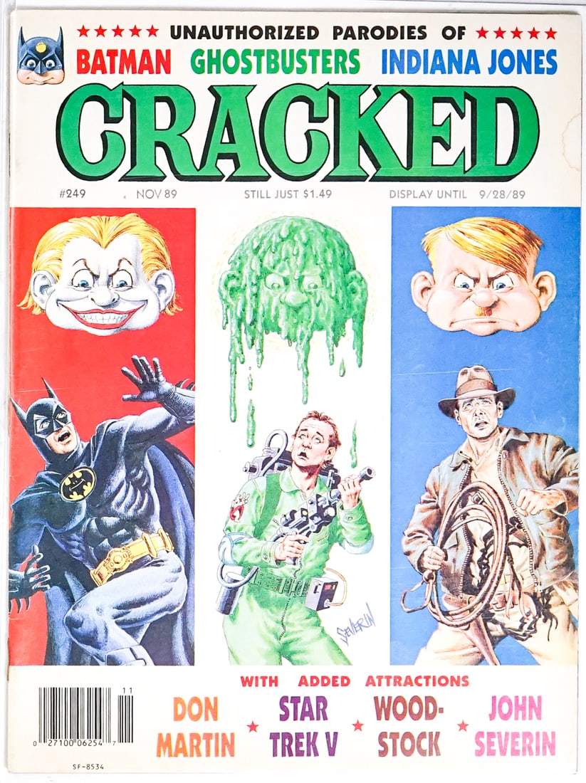 MAD / Cracked (8) Comic Magazines - 8