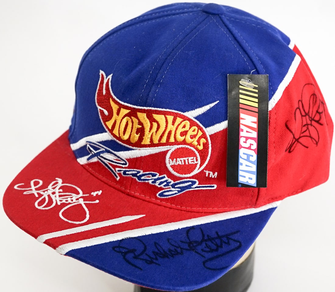 Richard Petty & Kyle Petty Signed Hat - 3