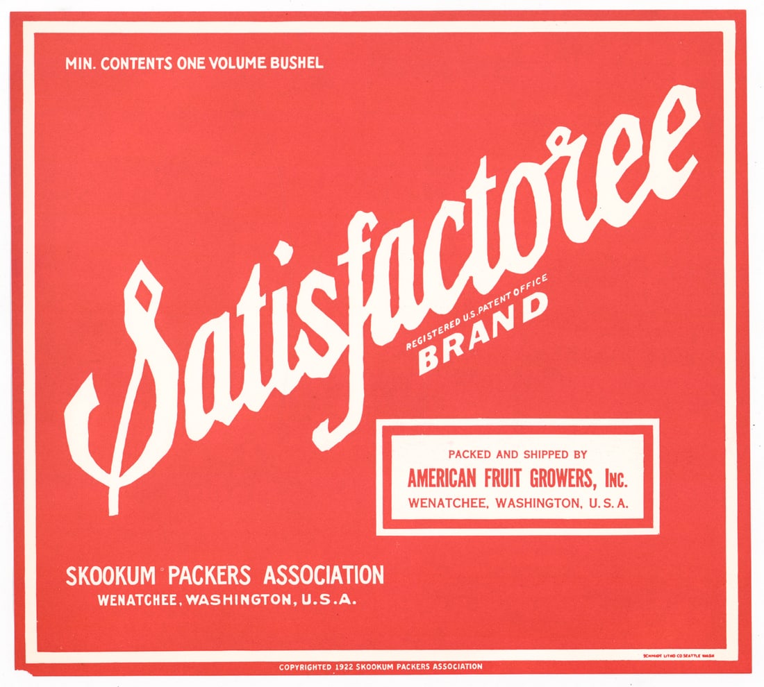 Original (11) Crate Labels [Washington State] - 6