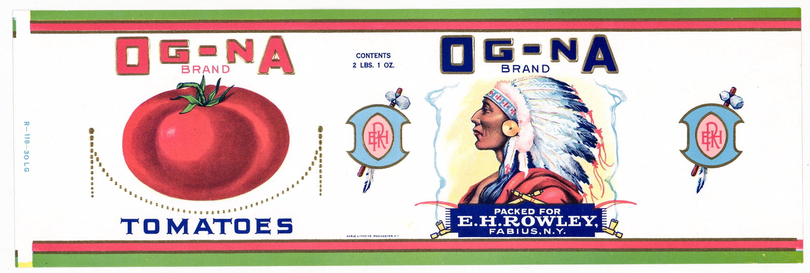 Original (20) Crate Labels [Washington State] - 2