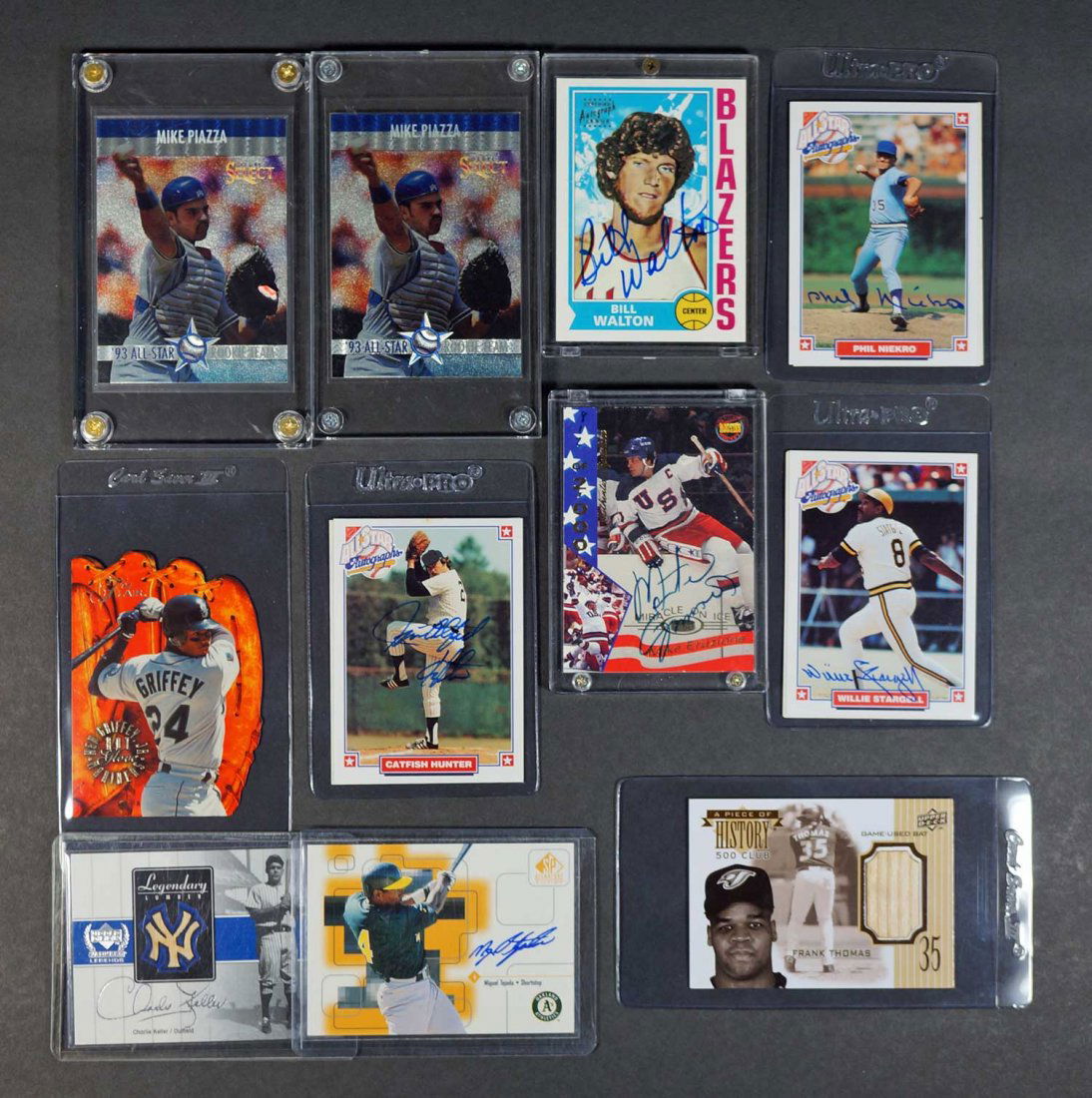 Autographed and Game Used Insert Cards (1 of 6)