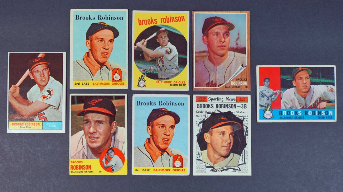 Brooks Robinson Baseball Cards (1 of 2)