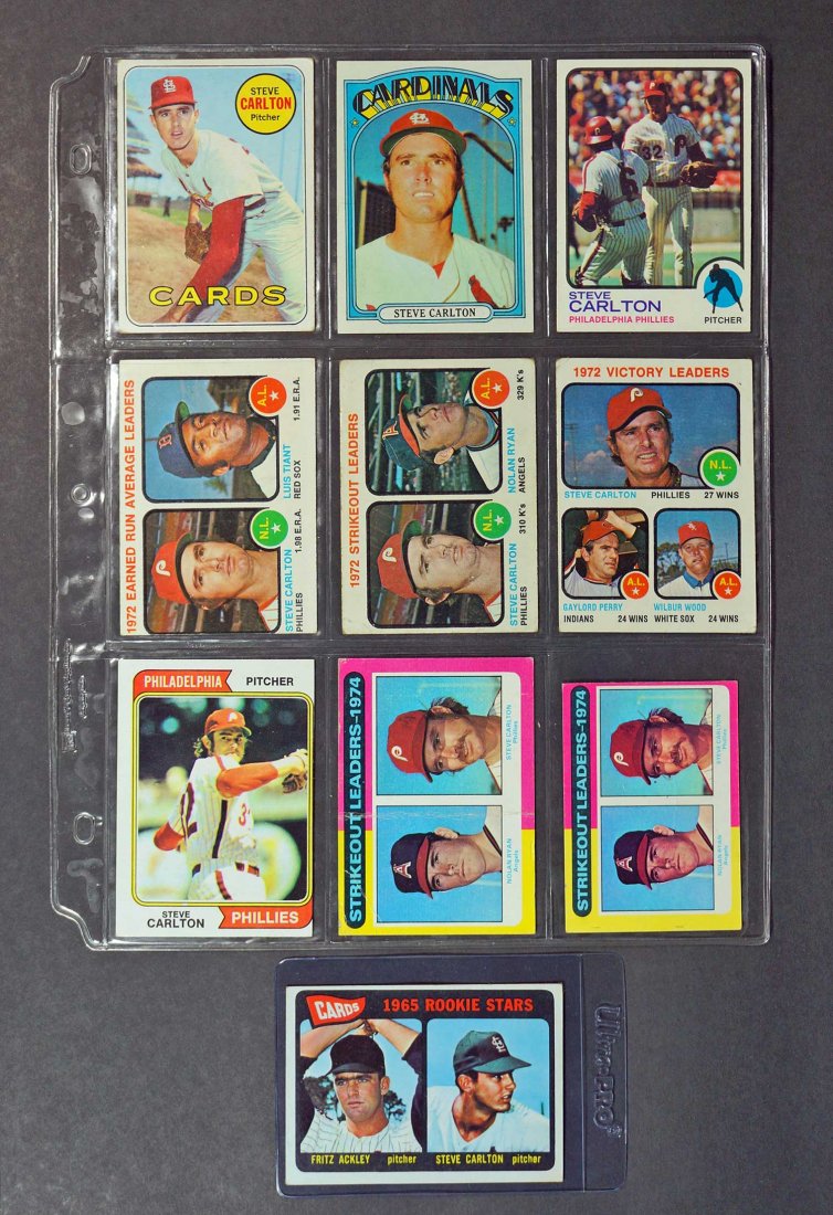 Steve Carlton Baseball Cards (1 of 4)