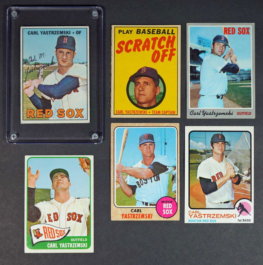 Carl Yastrzemski Baseball Cards (1 of 2)