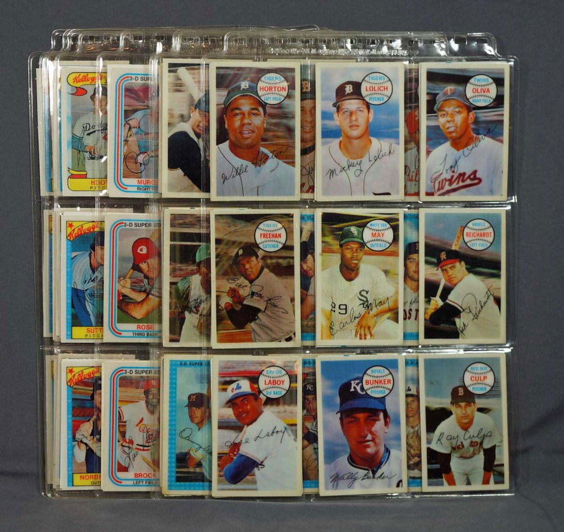 1970's Kellogg's 3-D Baseball Cards (1 of 6)