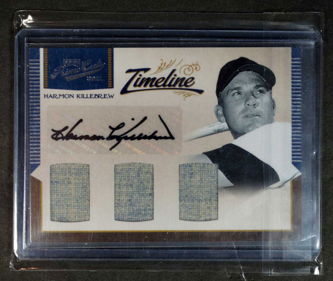 Harmon Killebrew Game-Used Baseball Card #2/3 (1 of 2)