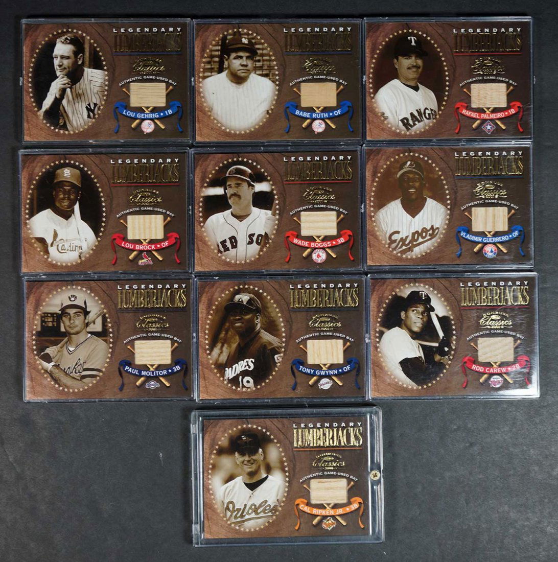 Donruss Legendary Lumberjacks Near Complete Set (1 of 5)