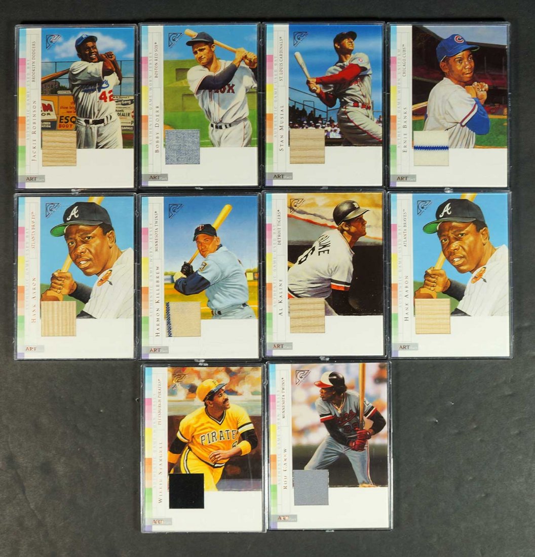 Topps Gallery ARTifacts Relics Game-Used Bat Cards (1 of 2)