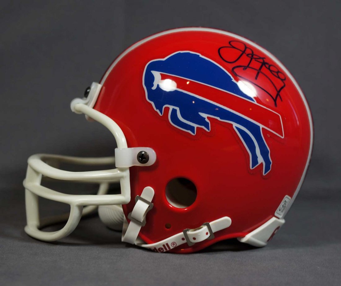 Jim Kelly Autographed Mini Helmet (1 of 3)