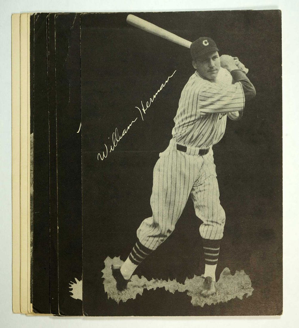 1931-32 Chicago Cubs Team Issue Baseball Cards (1 of 3)