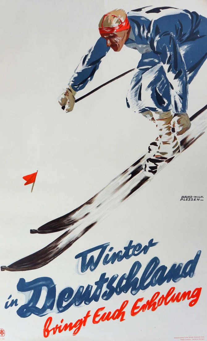 Hans Wilhelm Plessen Winter In Deutschland Poster (1 of 2)