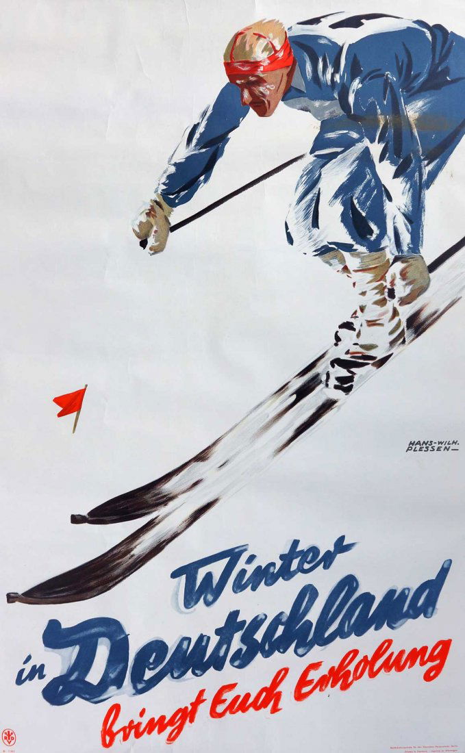 Hans Wilhelm Plessen Winter In Deutschland Poster (1 of 2)