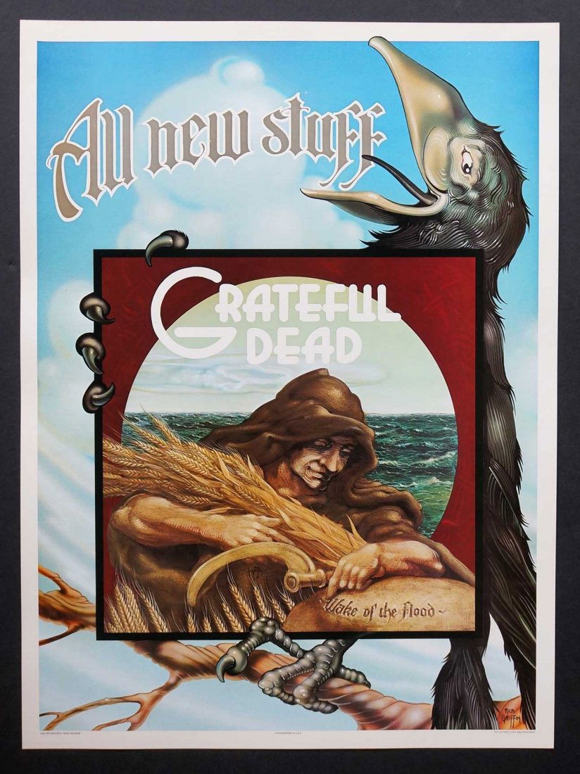 Grateful Dead Wake of the Flood Vintage Poster (1 of 1)