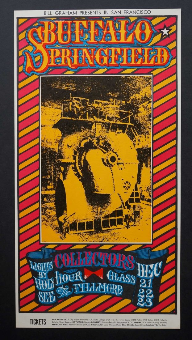 Buffalo Springfield BG98 Concert Poster (1 of 1)