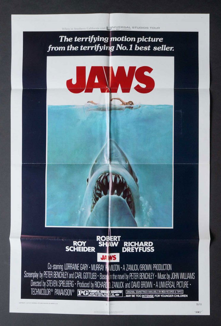 Jaws (Universal, 1975) One Sheet Poster (1 of 1)