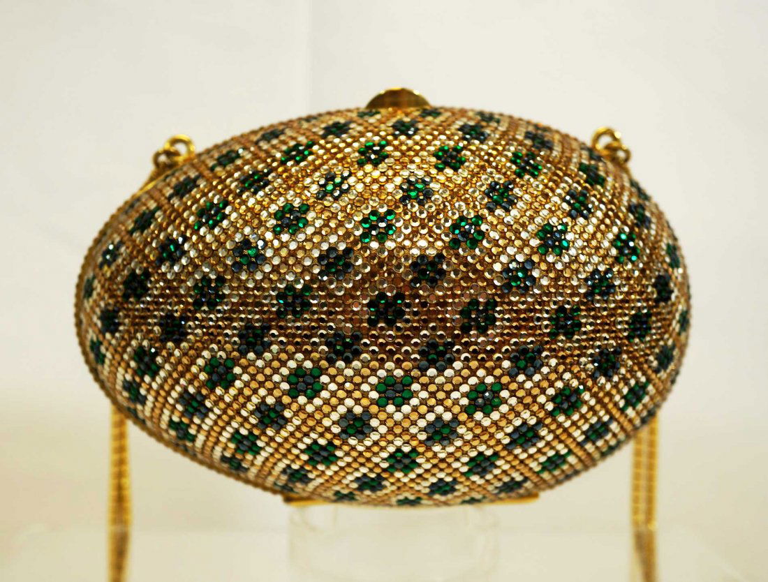 Judith Leiber Swarovski Crystal Egg Minaudiere (1 of 2)