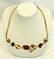 Gucci Italy 18K Gold Multi-Stone Necklace - 2