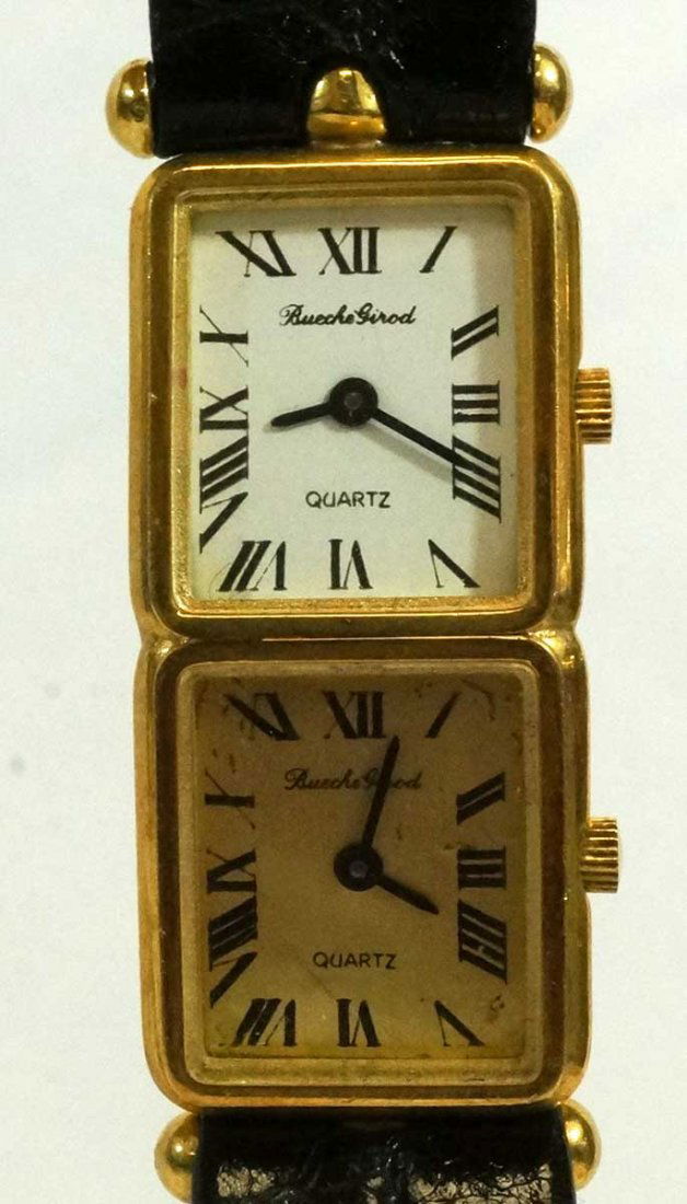 Bueche Girod Lady's Double Dial 18k Swiss Watch (1 of 2)