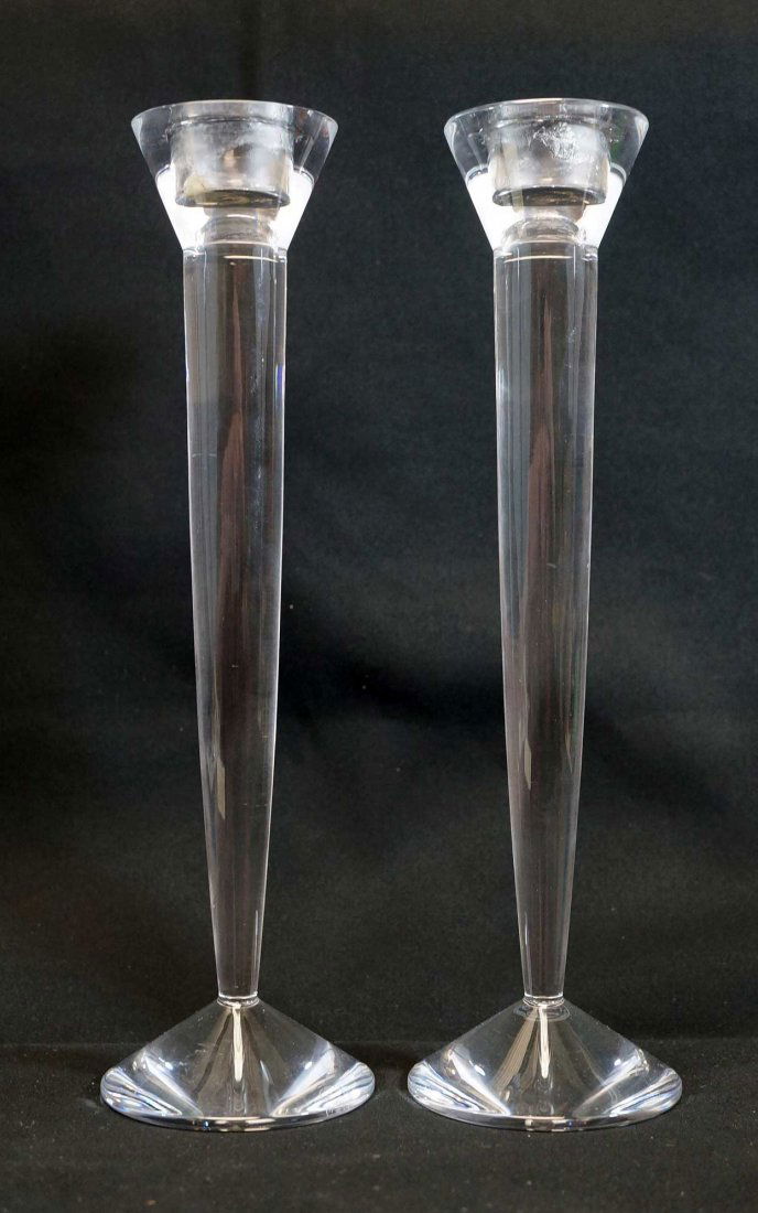 Baccarat Candlesticks, Pair (1 of 1)