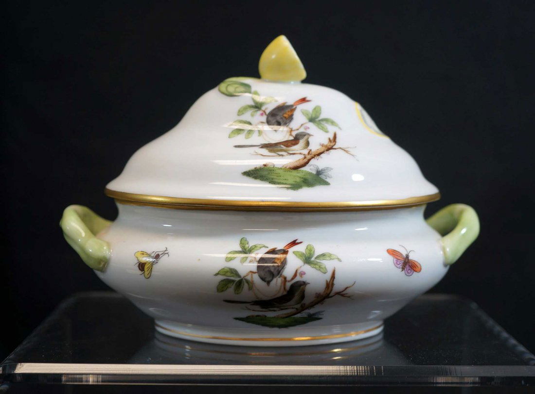 Herend Rothchild Mini Tureen (1 of 4)