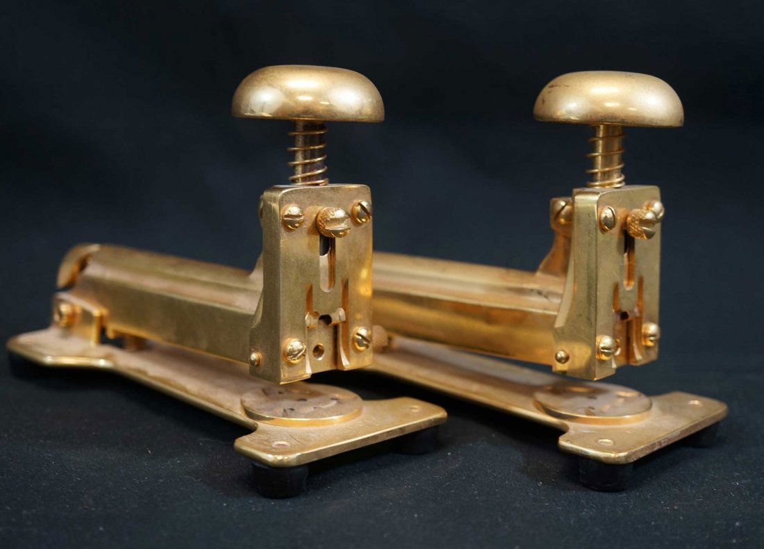El Casco Modelo No15 23 ct Gold Plated Staplers (1 of 1)