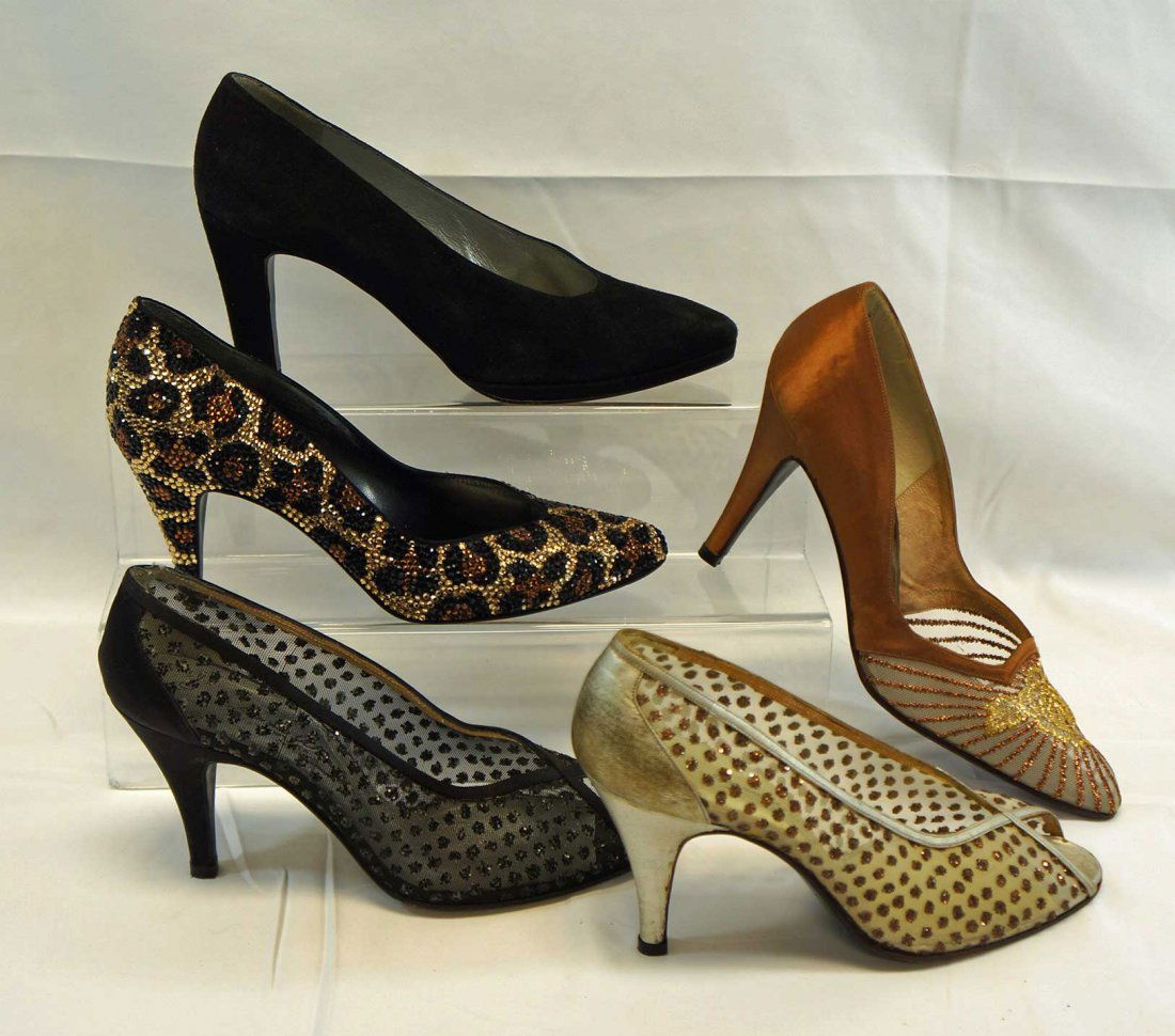 Stuart Weitzman, Five Pairs Lady's Shoes Size 7 (1 of 2)