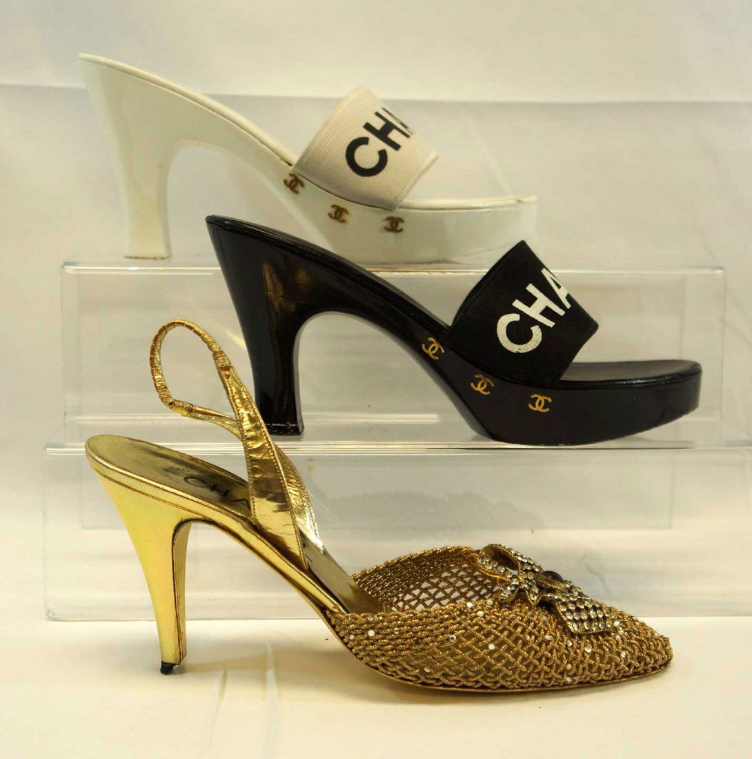 Chanel, Three Pairs of Lady's Shoes (1 of 3)