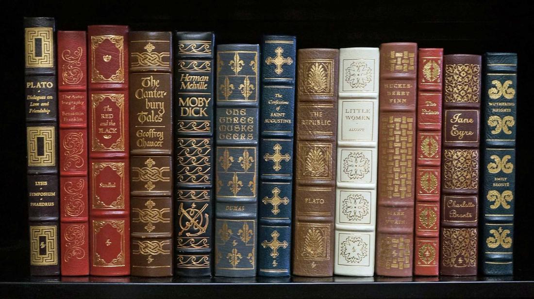 Group 13 Easton Press Leatherbound Classics.: Group 13 Easton Press Leatherbound Classics. Including Moby Dick, Little Women, 3 Musketeers and more! EX+/NRMT condition. Auction Gallery Notes: Condition: If the auctioneer does not provide a statem