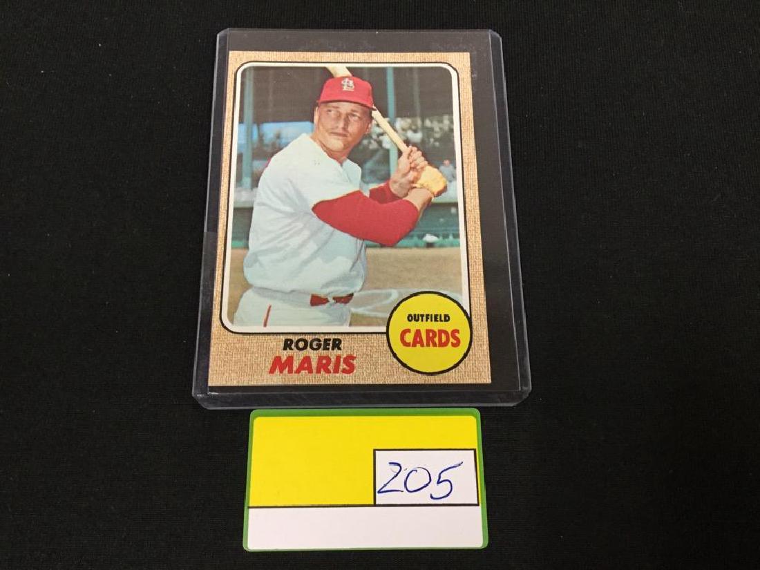 VINTAGE 1968 TOPPS NUMBER 330 ROGER MARIS. ICONIC (1 of 2)
