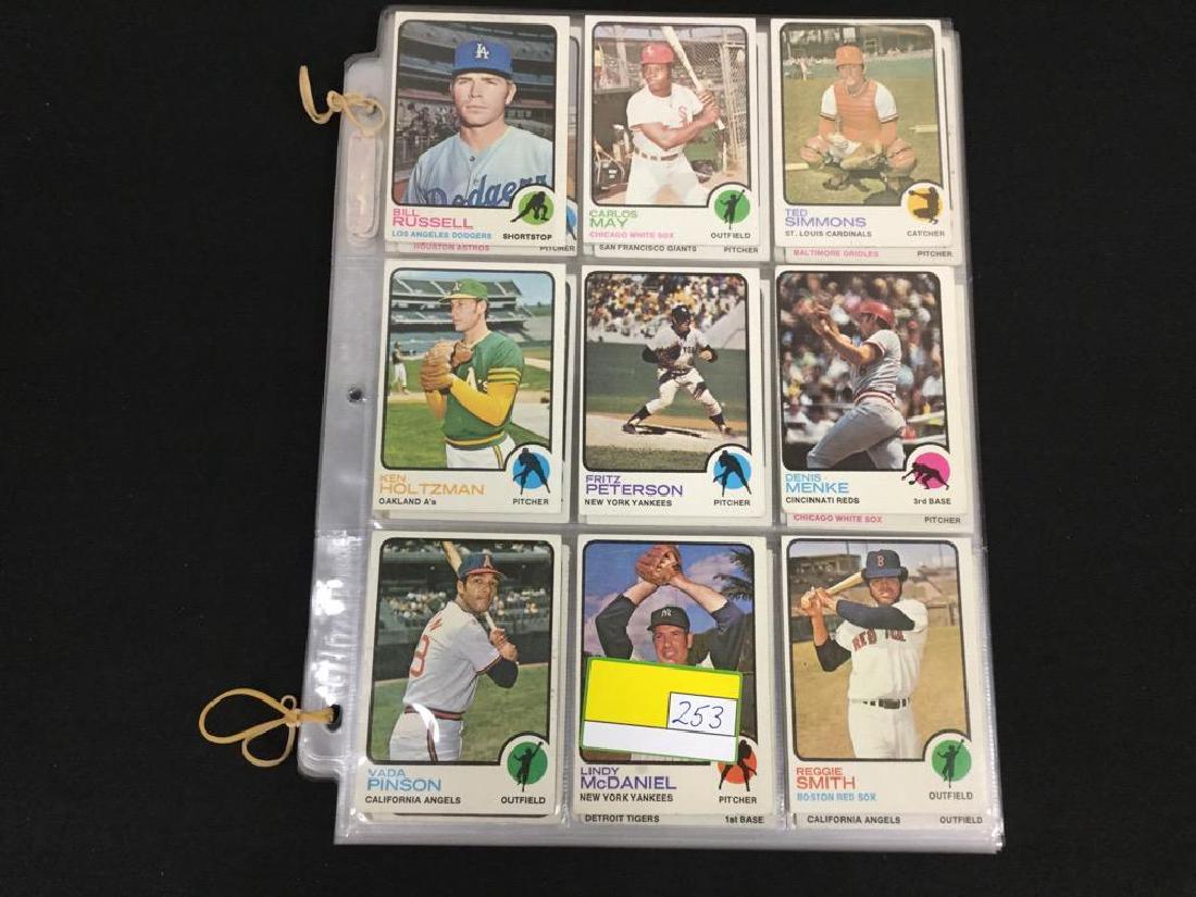 VINTAGE MIXED LOT, TOPPS BASEBALL CARDS, INCOMPLETE SET (1 of 20)