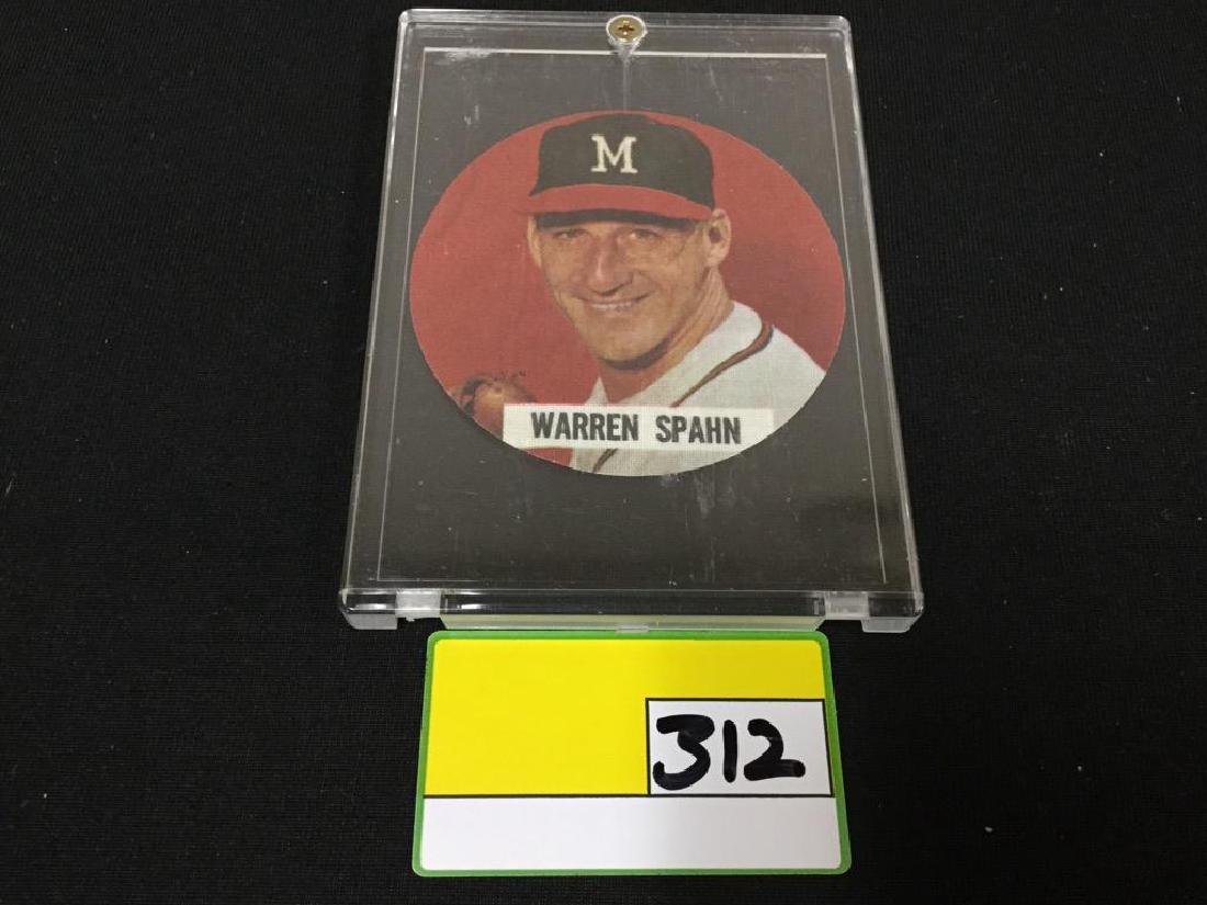 1961 Chemstrand Iron on Patch #9 Warren Spahn (1 of 2)