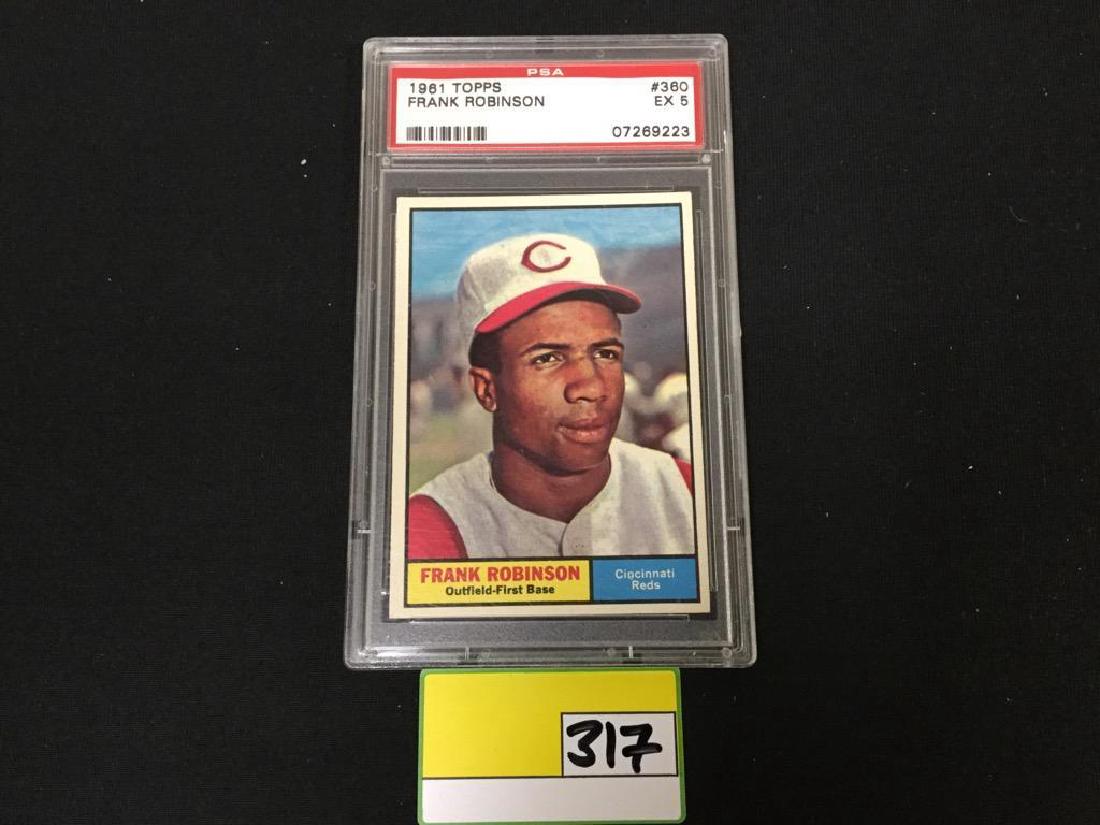 1961 Topps #360 Frank Robinson PSA 5 (1 of 2)