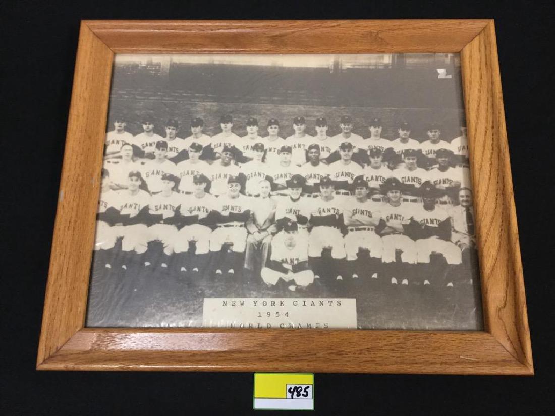 1954 NEW YORK GIANTS WORLD SERIES PRINT FRAMED (1 of 1)