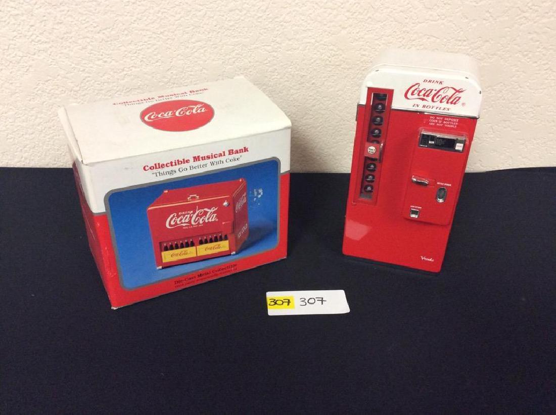 Lot of Two Collectible Coca Cola Musical Coin Banks - (1 of 8)