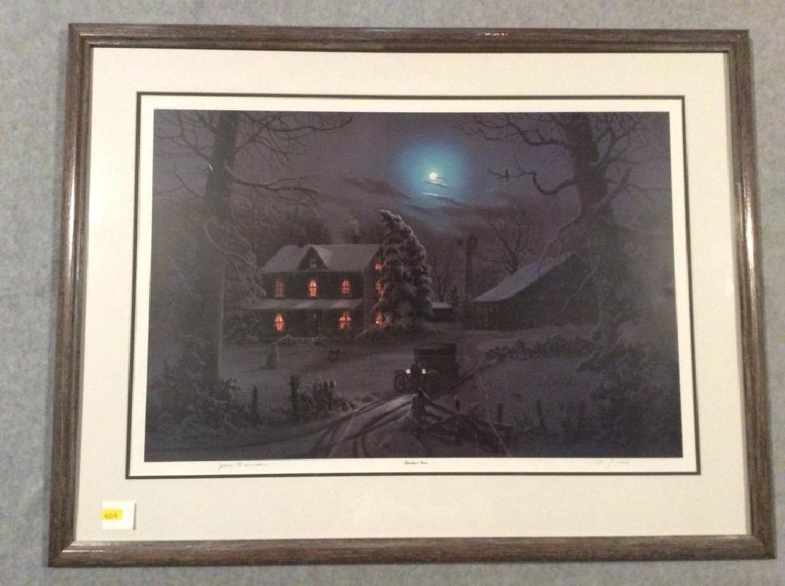 Jesse Barnes Grandpa's Farm 171/1000 Signed Framed (1 of 2)