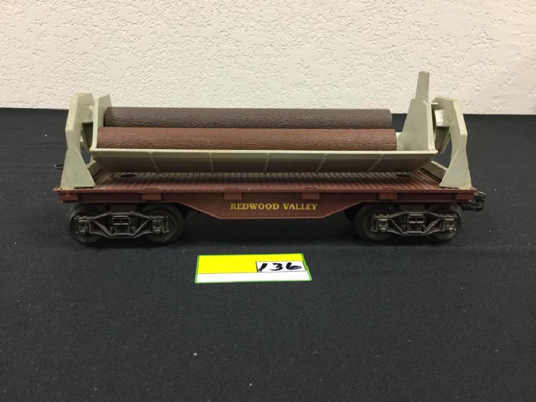 VINTAGE LIONEL REDWOOD VALLEY LOG DUMP CAR. (1 of 6)