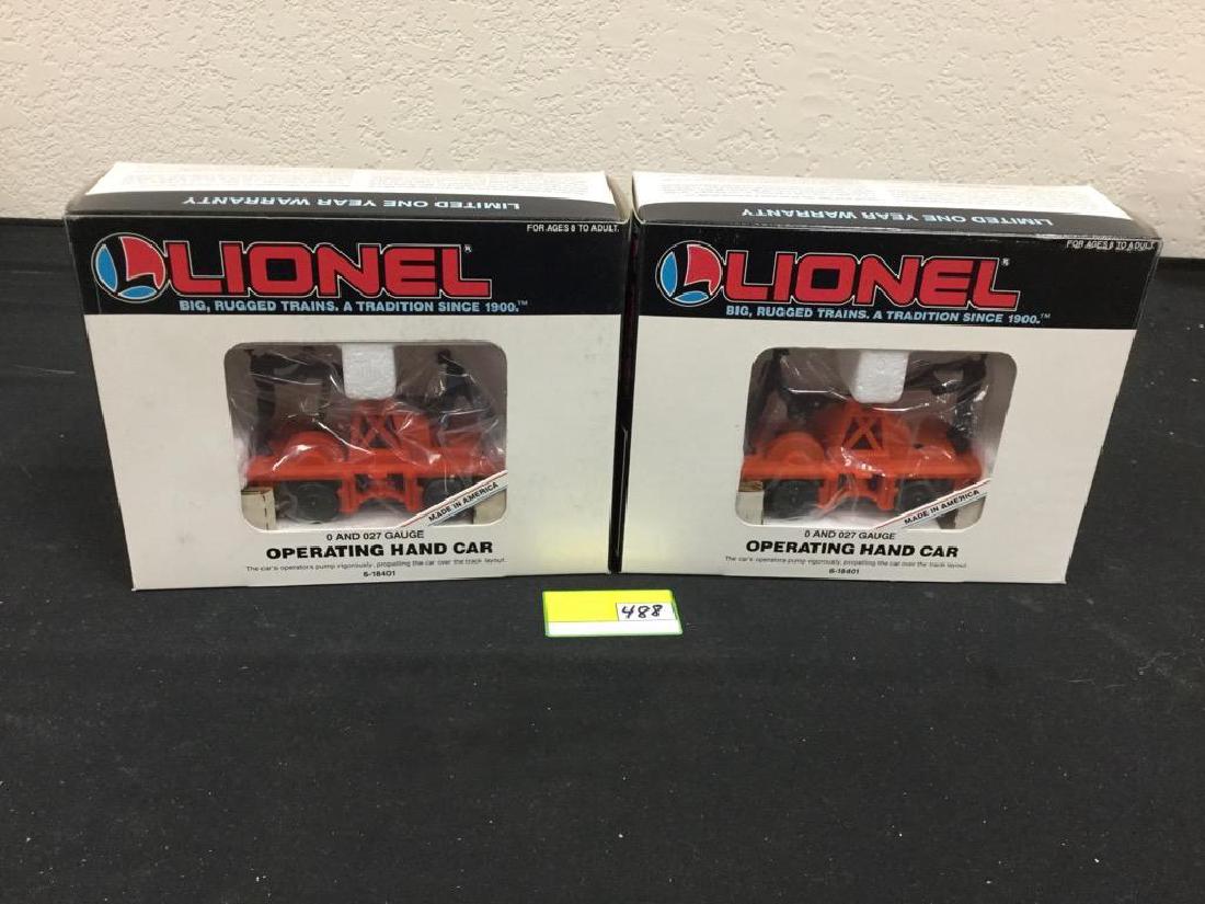 TWO NIB OPERATING HAND CAR 6-18401. Classic cars (1 of 2)