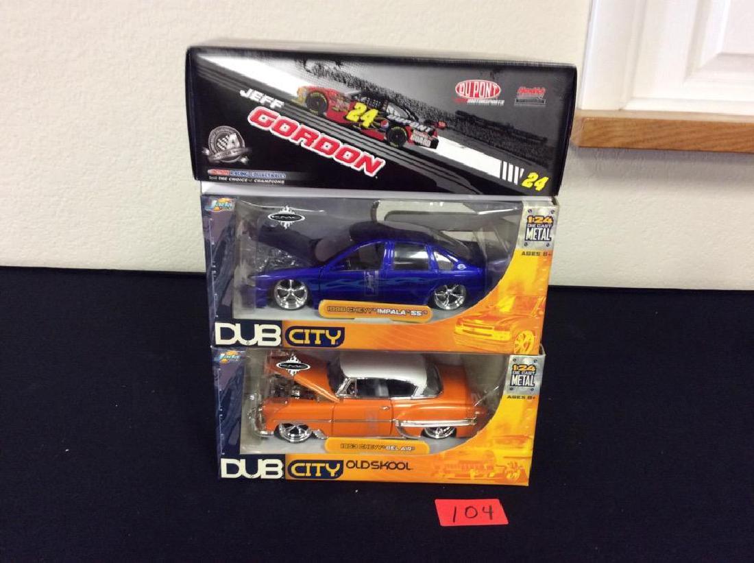 GRAB BAG OF COOL 1:24 DIE CAST CARS. TWO DUB CITY AND (1 of 4)