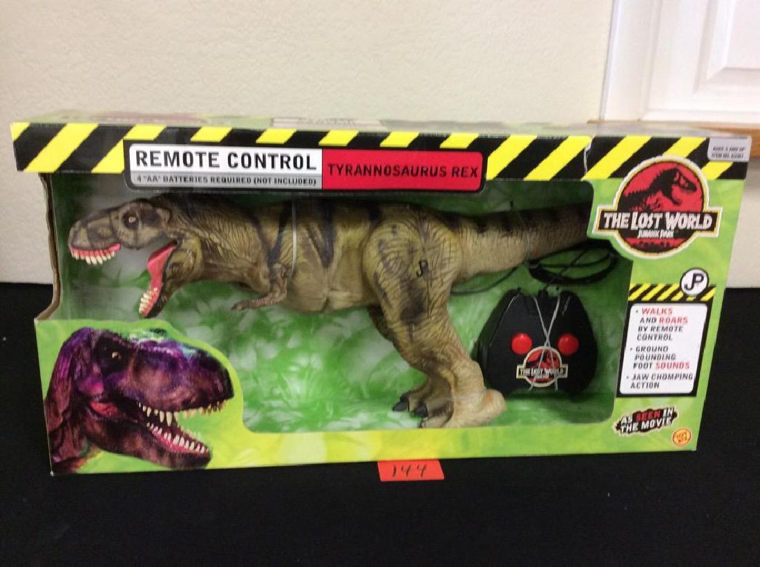VINTAGE 1997 REMOTE CONTROL TYRANNOSAURUS REX. OFFICIAL (1 of 3)