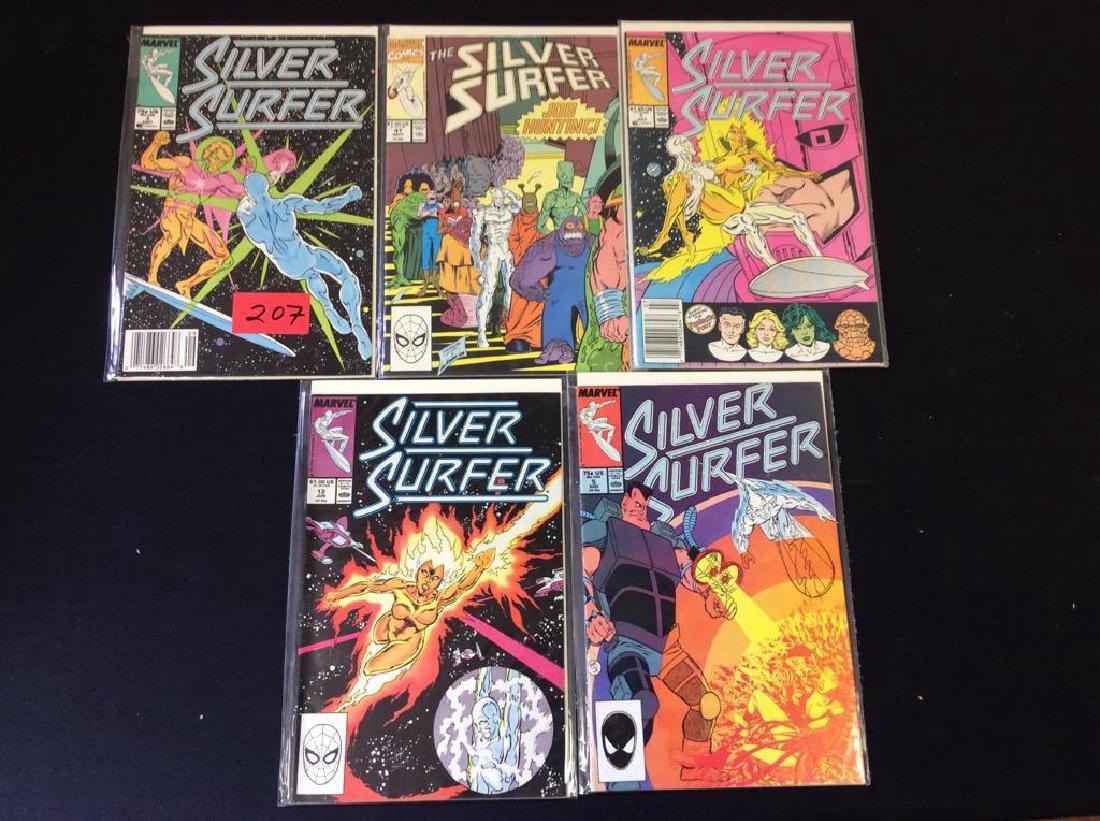 MARVEL "SILVER SURFER" FIVE COUNT. 3 SEPT, 5 NOV, 12 (1 of 6)