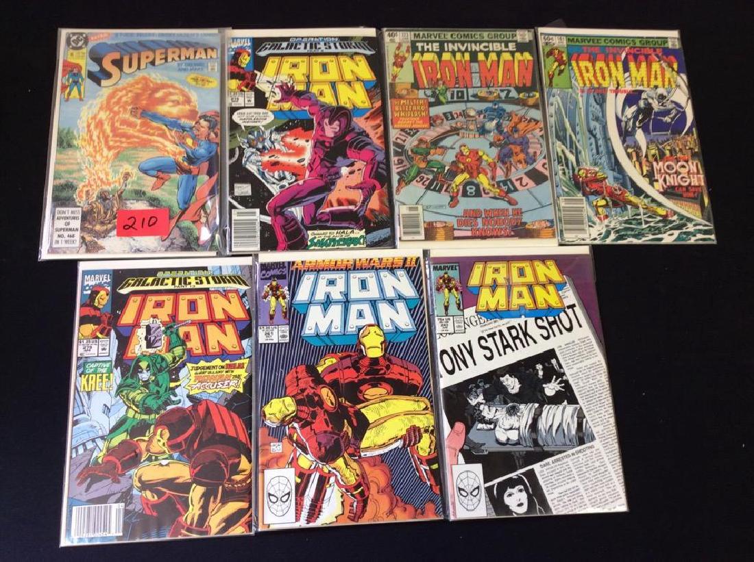 NICE COLLECTION OF MARVEL COMICS, "IRON MAN" 262 NOV, (1 of 12)